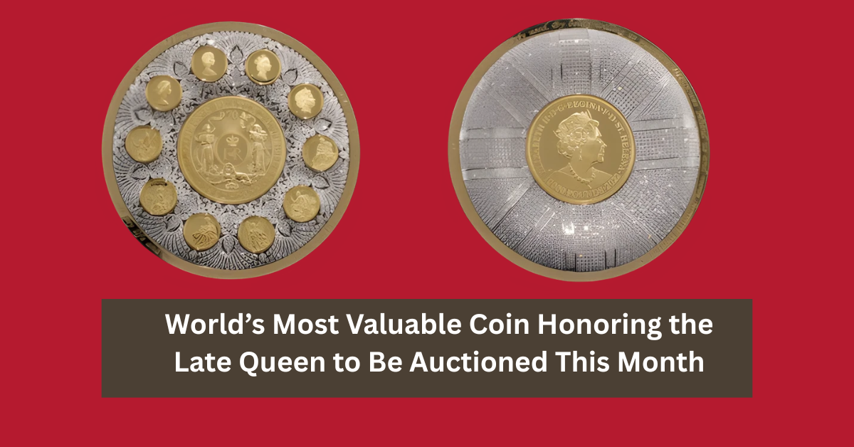 World’s Most Valuable Coin Honoring the Late Queen to Be Auctioned This Month