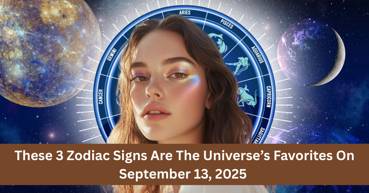 These 3 Zodiac Signs Are The Universe’s Favorites On September 13, 2025 – Find Out If Yours Makes The List!
