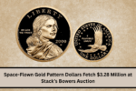 Space-Flown Gold Pattern Dollars Fetch $3.28 Million at Stack’s Bowers Auction