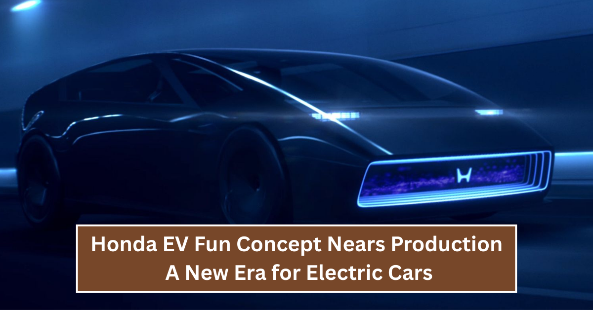 Honda EV Fun Concept Nears Production: A New Era for Electric Cars