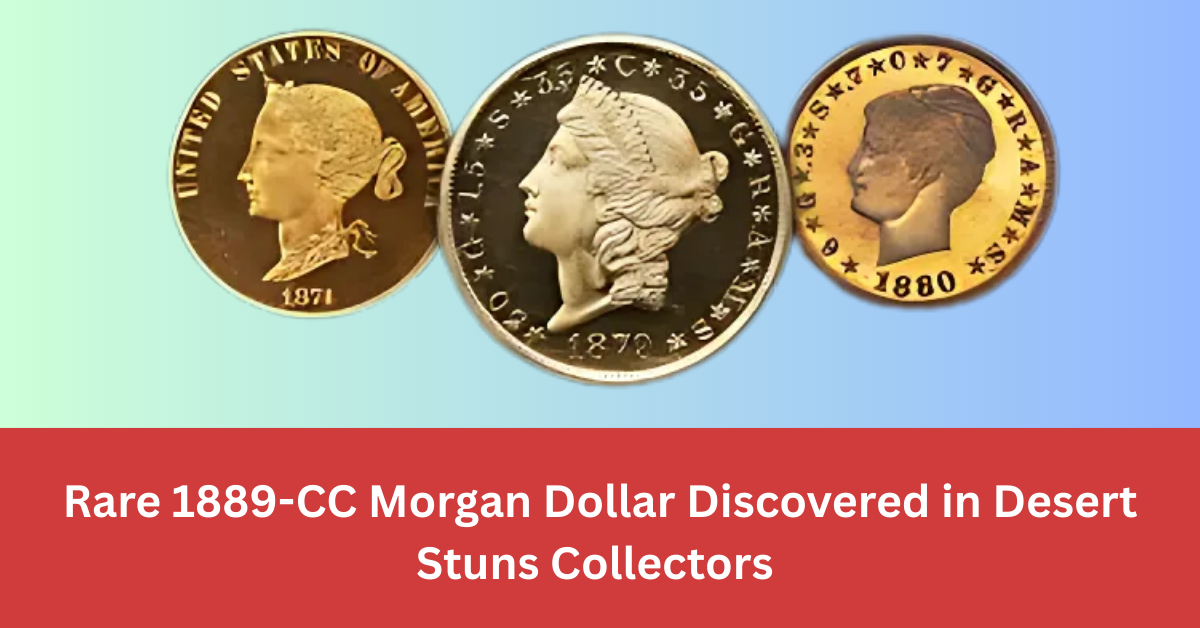 Rare 1889-CC Morgan Dollar Discovered in Desert Stuns Collectors at Heritage ANA Auction
