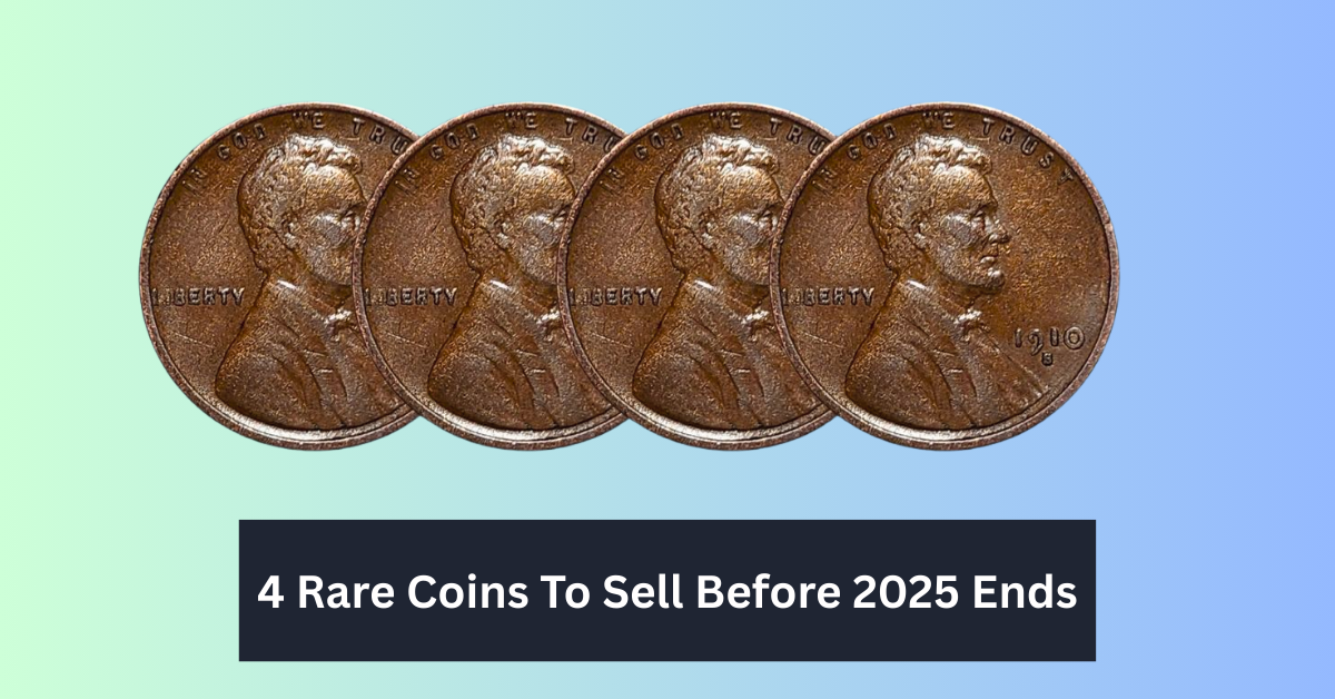 4 Rare Coins To Sell Before 2025 Ends – Don’t Miss Out on These Valuable Finds!