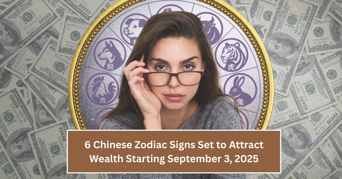 6 Chinese Zodiac Signs Set to Attract Wealth and Abundance Starting September 3, 2025